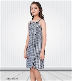 GKb-12226 Trendy Cotton Sleeveless Frock - 14-15 Years