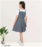 GKb-12227 Printed Cotton Frock For Girls  - 12-13 Years