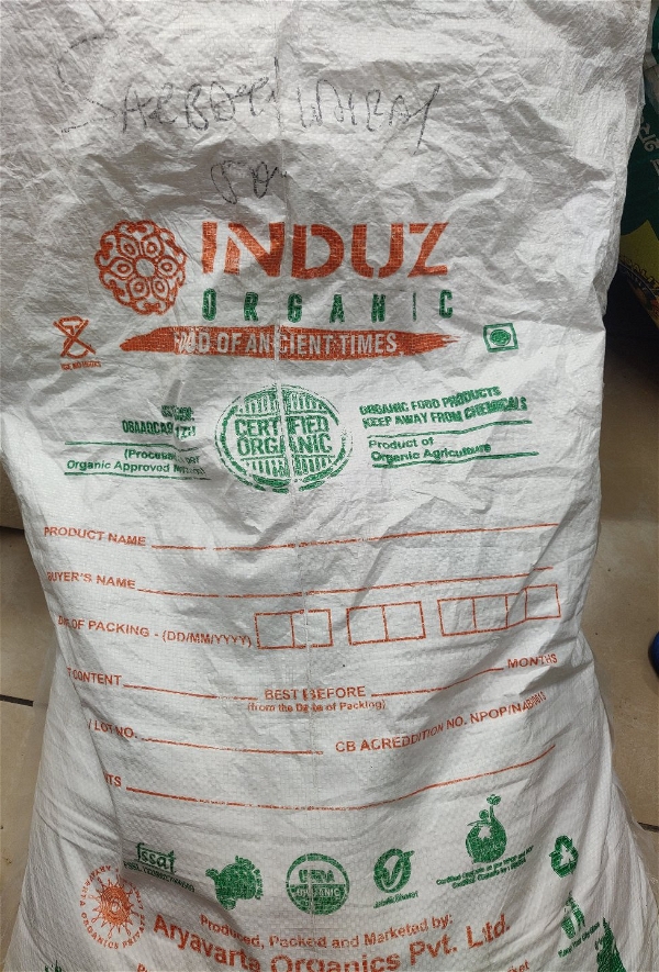 Certified Organic Sharbati Wheat Atta - 10 Kg