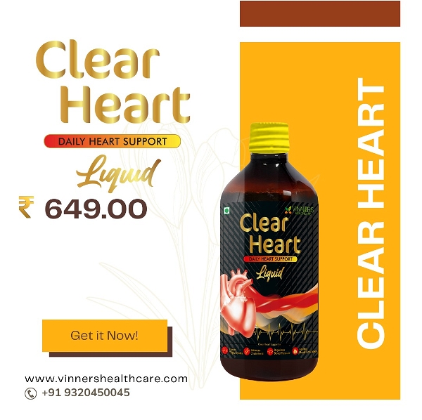 Vinners Healthcare Clear Heart Liquid - 450 ML