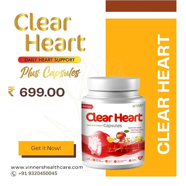 Clear Heart Capsules - 45 Capsules