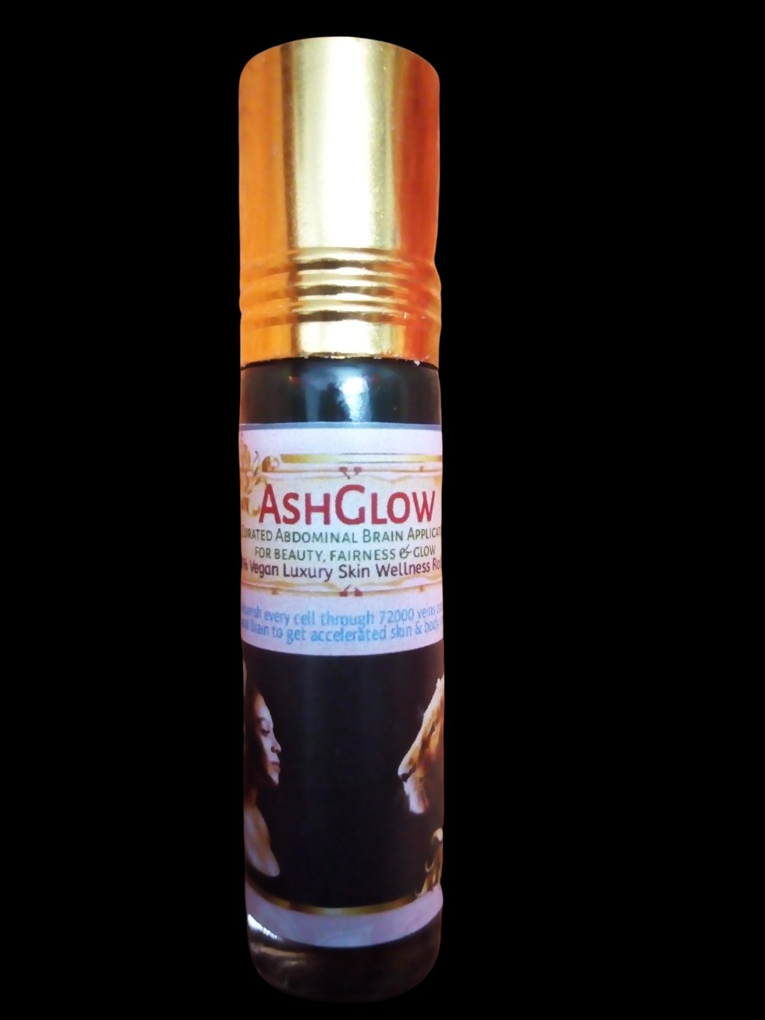 DLS Ashglow:Curated Abdominal Brain Applicator For Beauty Fairness & Glow - 8 ML