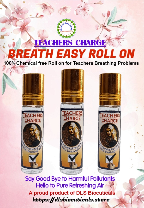 DLS Teachers Charge: Breath Easy Roll On - 8ML