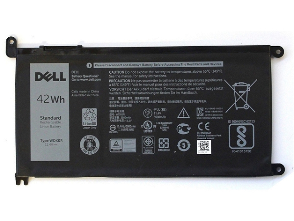 Dell Original CYMGM FW8KR WDXOR 42WH 3-Cell 11.4V Rechargeable LI-ION Laptop Battery