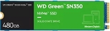 Western Digital WD 480GB Green SN350 NVMe M.2 Internal SSD