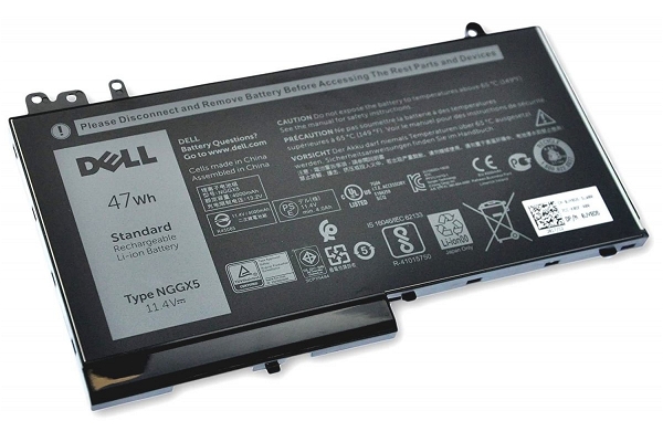 Dell Original 47wh 3-Cell 11.4v Laptop Battery for Latitude E5270, E5470, E5570