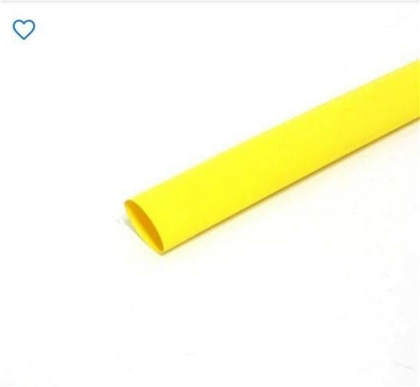 2m 5mm Woer Heat Shrink Tube - Yellow