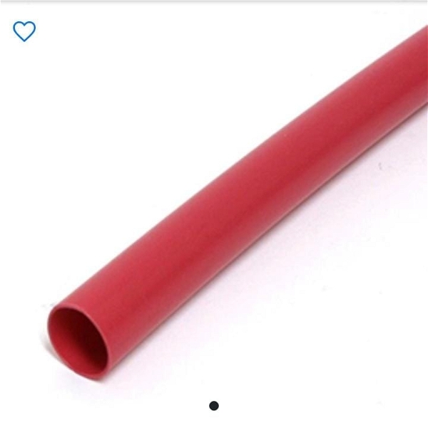 2m 5mm Heat Shrink Tube - Red