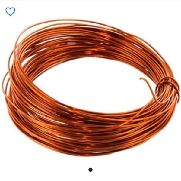 10 SWG 1M Insulated  Copper Wire