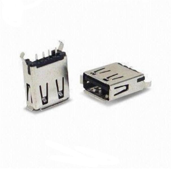 Micro USB Type A Female Port Connector - SMD