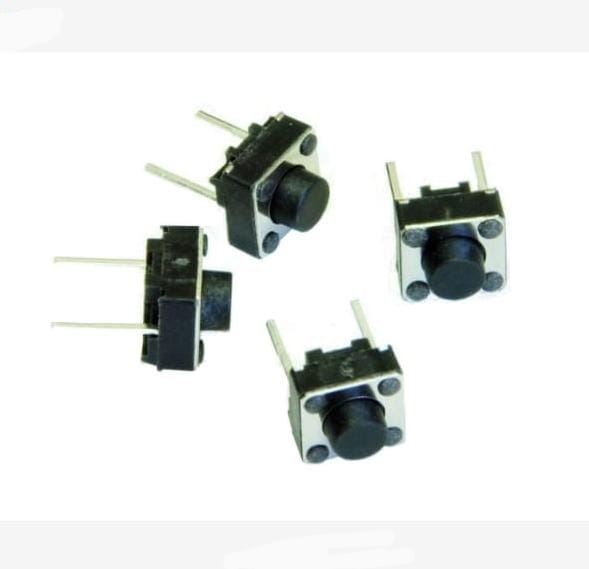 Push Button Switch SPST 2-pin Tactile Switch 2 Pcs Pack - r21