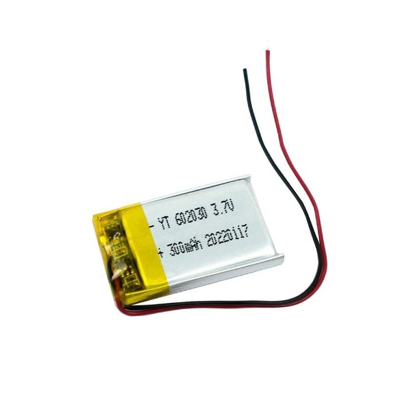 3.7V 300mAh (Lithium Polymer) Lipo Rechargeable battery