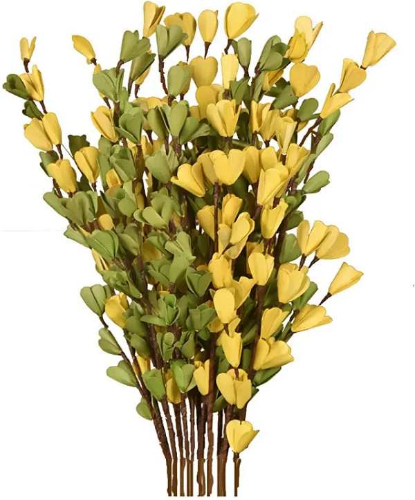simonart and printing artificial dry flowers branch handicrafts - 100.0, 60 cm