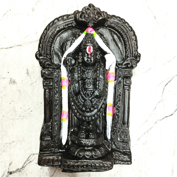 simonart and printing handicrafts lord balaji idol - 100.0, 14 cm 10 cm 10 cm