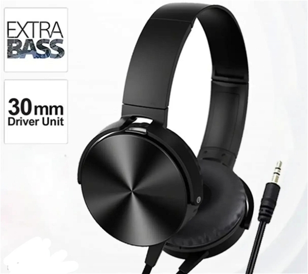 New Arrivals Wired Headphones Extra Baaa On Ear Comfortable Built