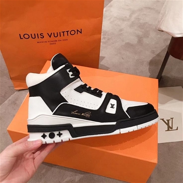 Louiss Vuitton Trainer Mid Top - 44, Cg