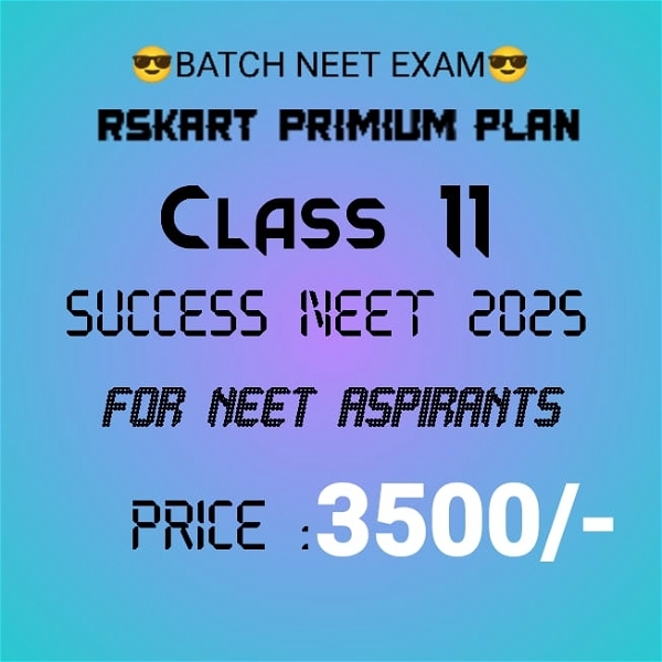 Sucess Batch Neet exam 2025 Class 11