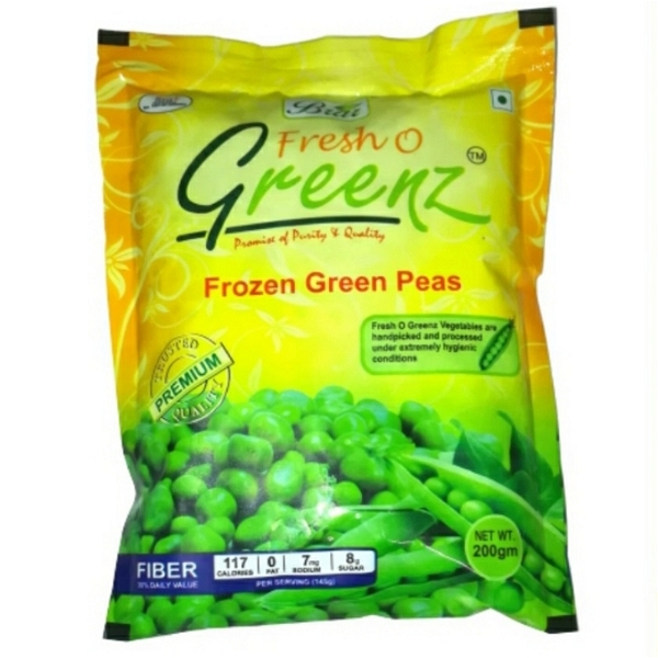 GreenZ Frozen Pea - 500Gm