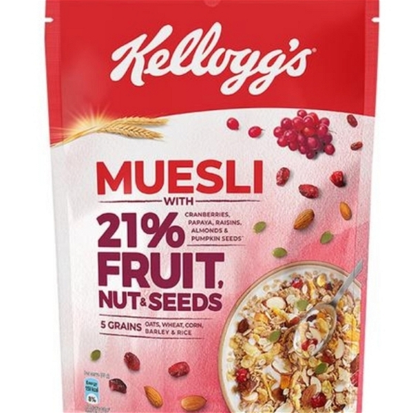 Kelloggs Muesli - With 21% Fruit & Nut - 500 gm