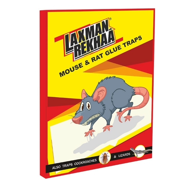 Laxman Rekhaa Mouse & Rat  Glue Traps, 1 Unit