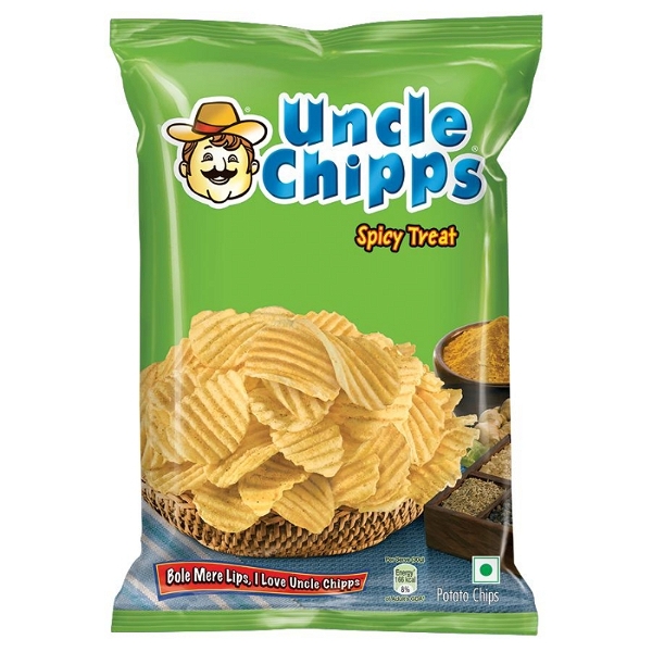 Uncle Potato Chips - Spicy  - 60gm