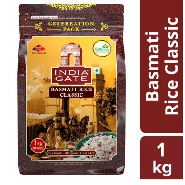 Indiagate Basamati Rice  - Classic  - 1 Kg