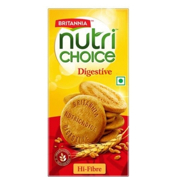 Britannia Nutri Choice - Hi Fibre Digestive Biscuits - 150Gm