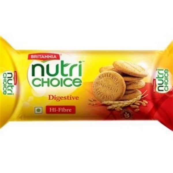 Britannia Nutri Choice - Hi Fibre Digestive Biscuits - 100Gm