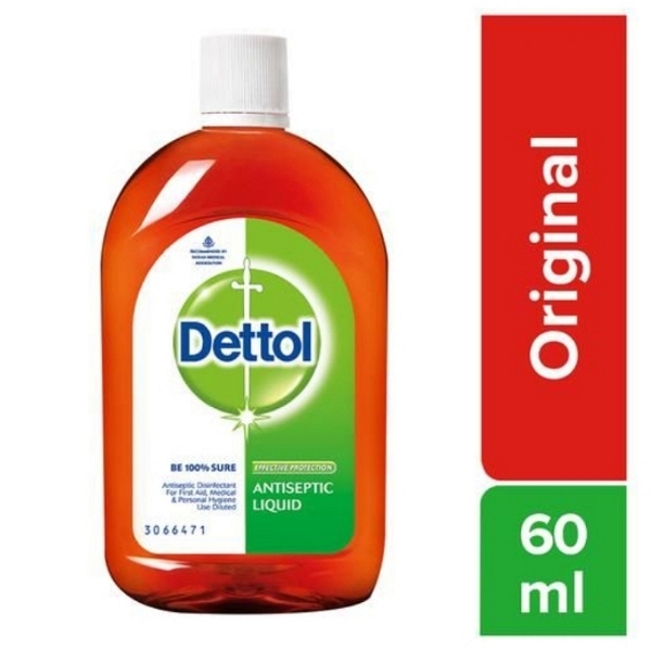 Dettol Antiseptic Disinfectant Liquid - 60 ML