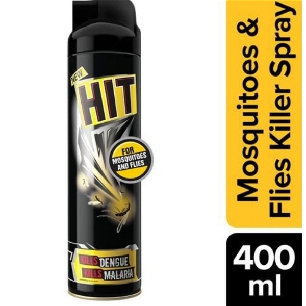 Hit Mosquito & Fly Killer Spray  - 400ML