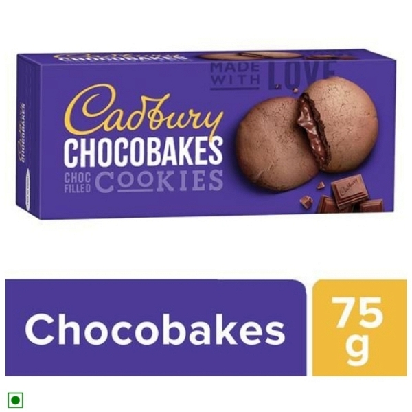 Cadbury Chocobakes Cookies  - 75 Gm