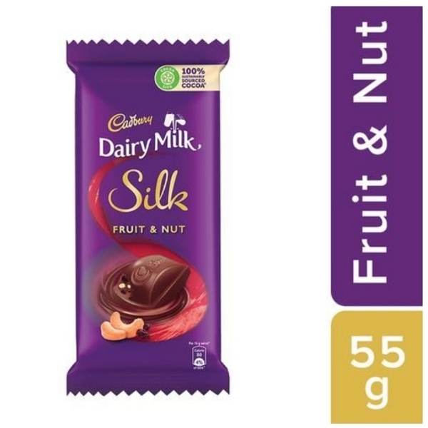 Cadbury Dairy Milk Chocolate - Fruits & Nut - 55 Gm