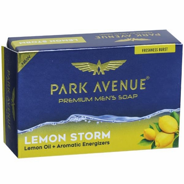 PARK AVENUE Premium Men's Soap - Lemon Storm - 75 Gm