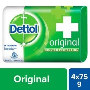 Dettol Antiseptic Soap  - 75 Gm×4 Pack