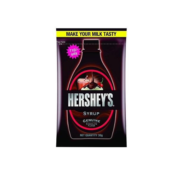 HERSHEYS Chocolate Syrup  - 30 Gm Pouch 