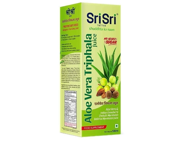 Sri Sri Aloe Vera Triphala juce  - 500Ml