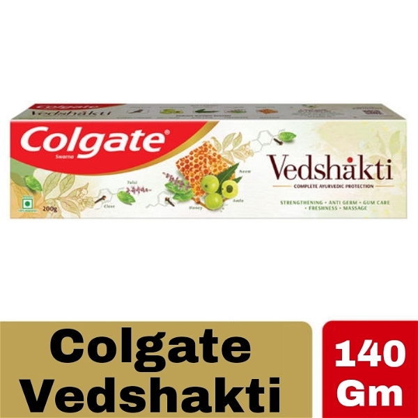 Colgate Vedshakti Ayurvedic toothpaste  - 140Gm
