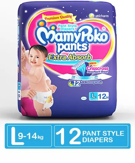Friends Overnight Adult Diaper Pants M-L: Buy packet of 10 diapers at best  price in India | 1mg
