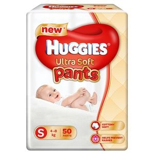 Huggies Ultra Soft Premium Pants Small -  50 Diaper Pants