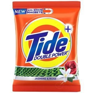 Tide Double Power Detergent Washing Powder Jasmine & Rose, - 1kg