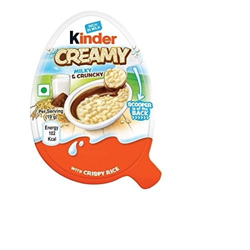 KINDER CREAMY - Milk & Crunchy - 19Gm