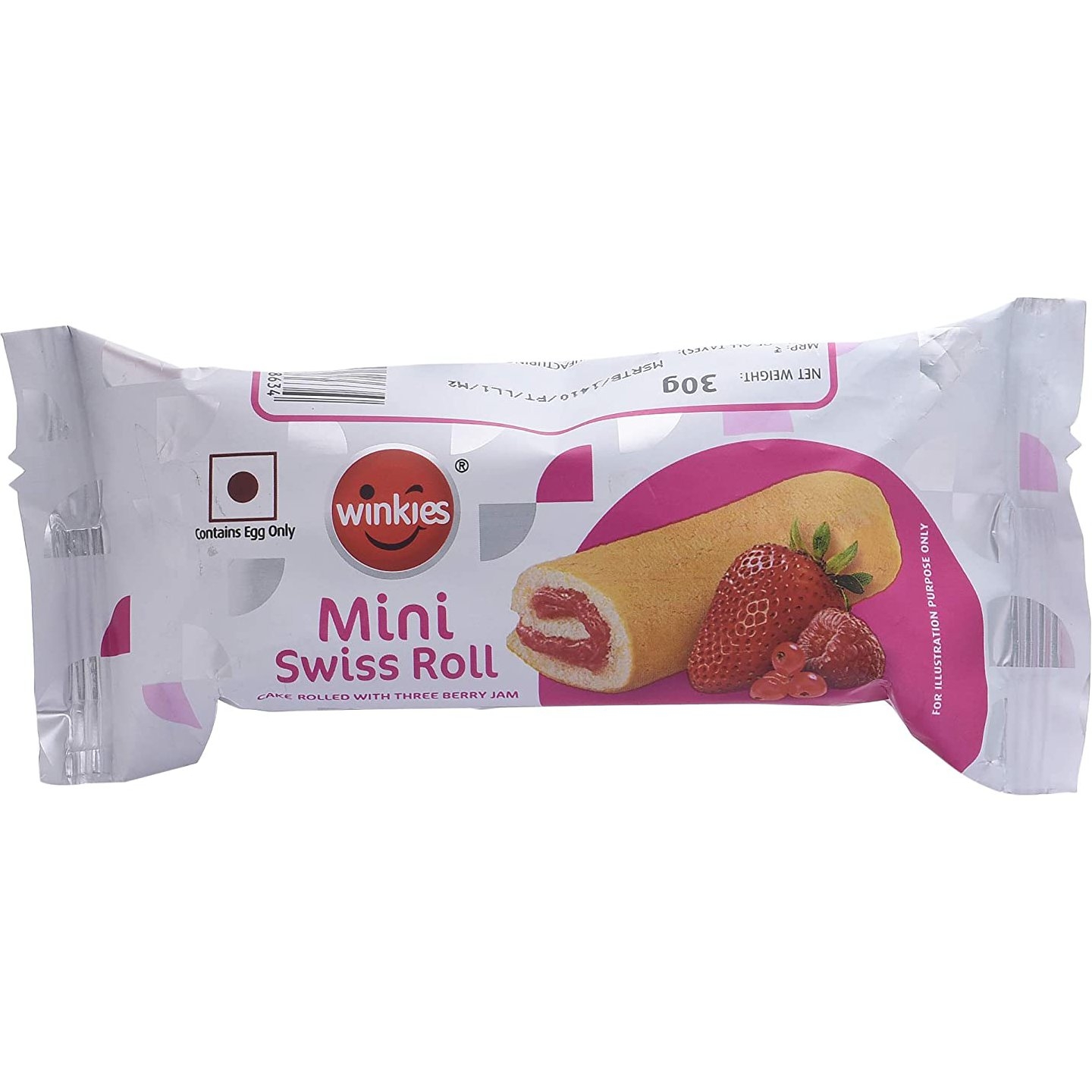 Buy Winkies Love Cake With Rich Blueberry Filling - Premium Quality Online  at Best Price of Rs 275 - bigbasket