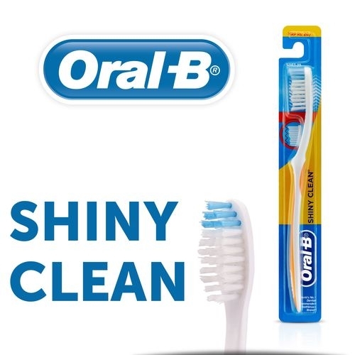 ORAL-B Toothbrush-SHINY CLEAN  - 1 Pcs