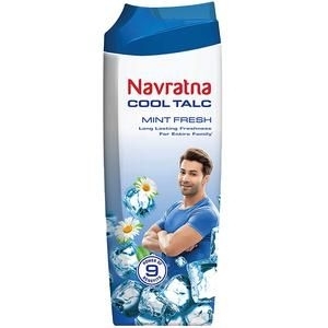 Navratna  Cool Talc Powder - Mint Fresh - 400Gm 