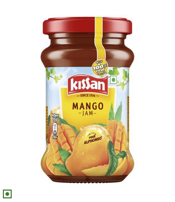 Kissan Fruit Jam - Mango - 500Gm
