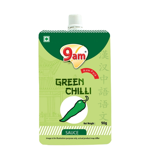9am Green Chilli Sauce  - 90Gm