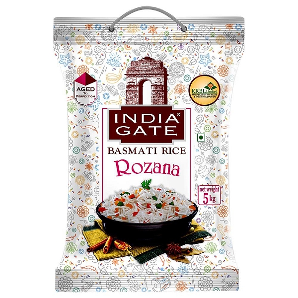 Indiagate Basamati Rice - Rozzana  - 5 kg