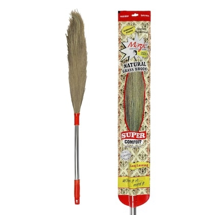 Mazic  Natural Grass Broom Super Comfort 