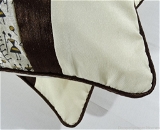 Doppelganger Homes Art Silk Warli Cushion Cover Set Of 2 PCS