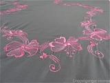 Doppelganger Homes Floral Wreath Double Bed Sheet